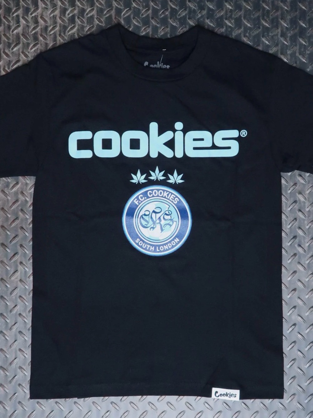 Cookies Black Logo T‑Shirt